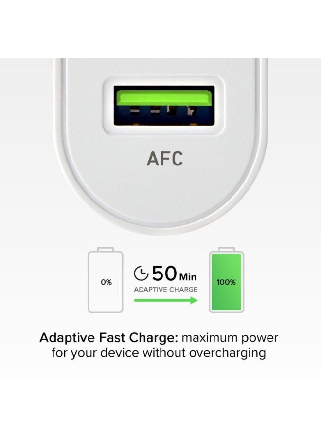 SBS Car Charger 20W Ultra Fast Charge with 2 Outputs (Type-C PD, USB) For Iphone And Android - Image 3
